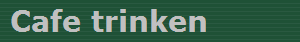 Cafe trinken